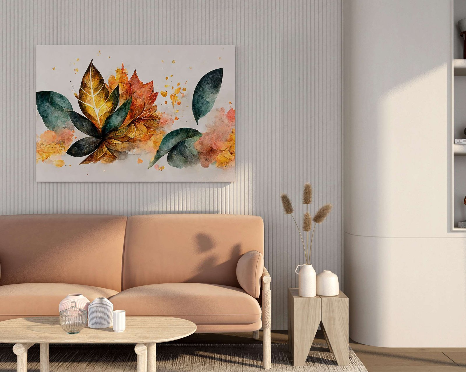 Elegant Canvas Wall Decor for Offices & Living Rooms
